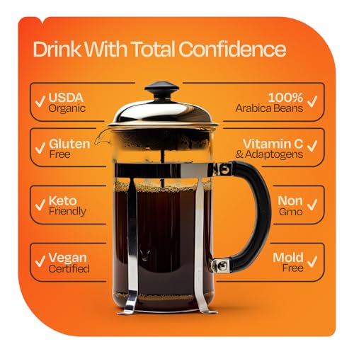 BareOrganics Focus Probiotic Coffee