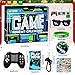 DIYDEC Christmas Advent Calendar 2025, 24 Days Christmas Countdown Calendar with Video Game Party Favors for Kids Xmas Keychains Bracelet Toys for Boys Girls Adults Goodie Bags Fillers