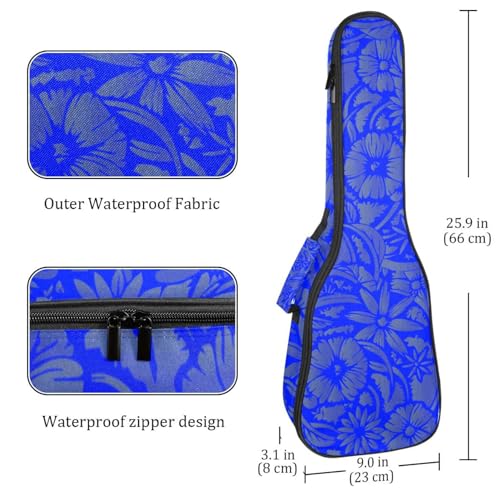 JRHEJTHH Housse imperméable pour ukulélé en tissu Oxford durable et élégant avec sac de rangement Illustration géométrique – Violet, Multicolore., 25.9x9x3.1in/66x23x8cm, Moderne - Les Beatles, Paul McCartney, John Lennon, RIngo Starr, George Harrison JRHEJTHH Housse imperméable pour ukulélé en tissu Oxford durable et élégant avec sac de rangement Illustration géométrique – Violet, Multicolore., 25.9x9x3.1in/66x23x8cm, Moderne – Image 5