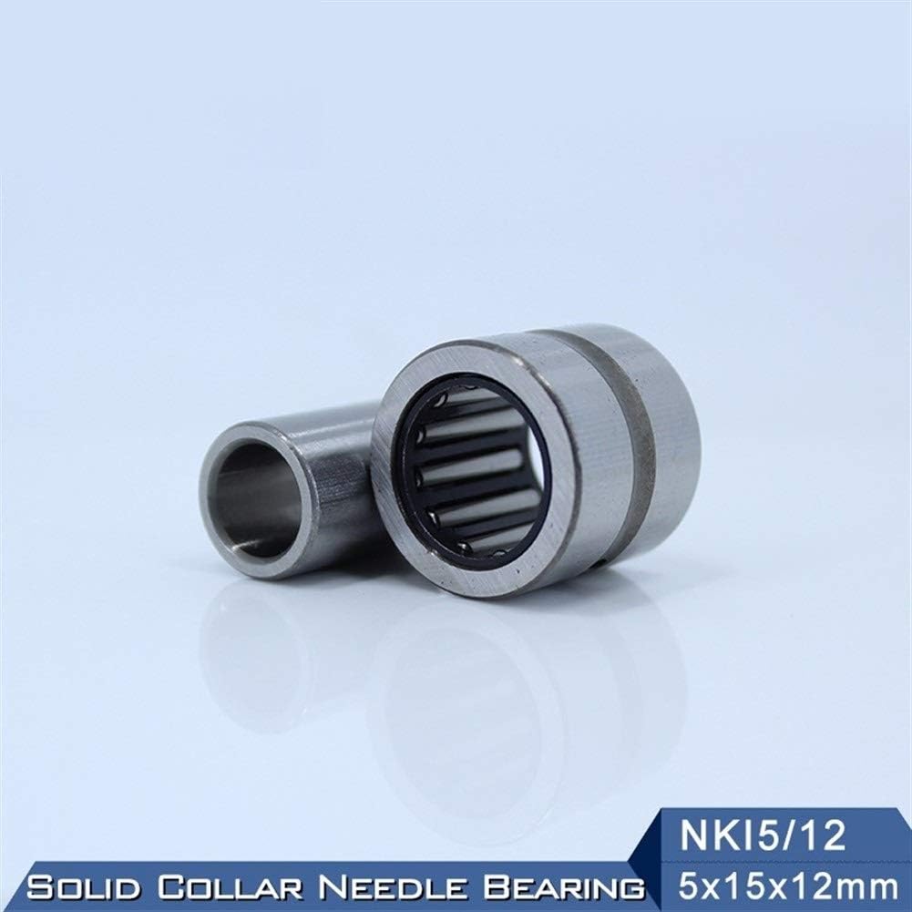 Needle Roller Bearings NKI5/12 Needle Roller Bearing 51512 mm Solid Collar Needle Roller Bearings with Inner Ring Bearing NKI 5/12 Bearings