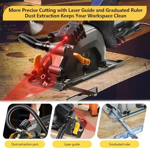 NEWONE 4.5A Mini Circular Saw