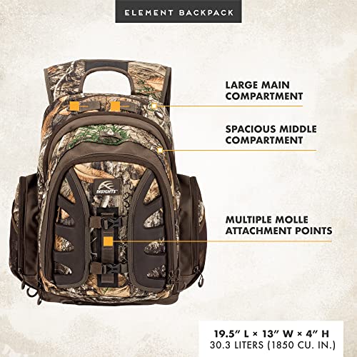 Hiking Day Pack Insights Hunting By Frogg Toggs- The Vision Bow