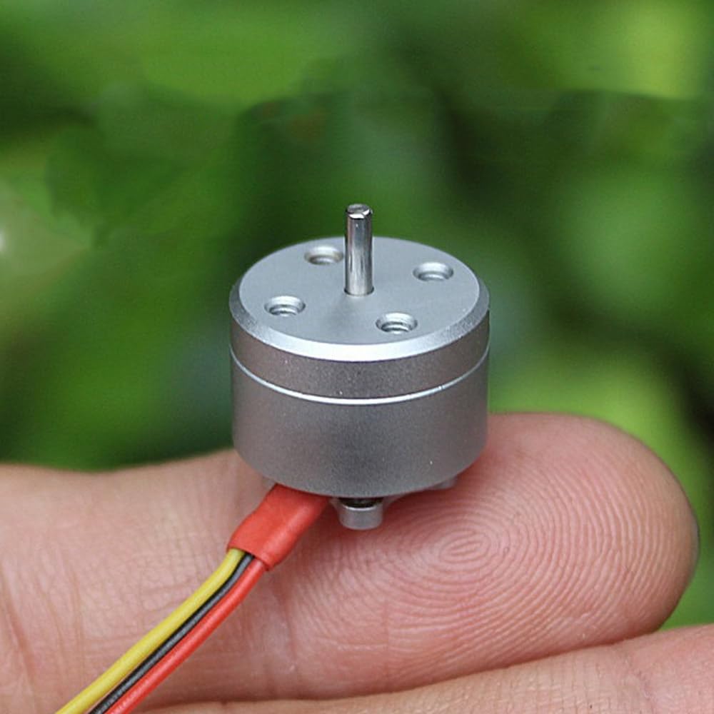 4 Pcs 1104 Micro Brushless Motor 4300kv Compatible with 1S-3S RC Drone FPV Racing Quadcopter