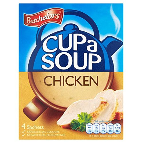 Batchelors Copa Sopa de pollo 4 x 81g bolsitas 9