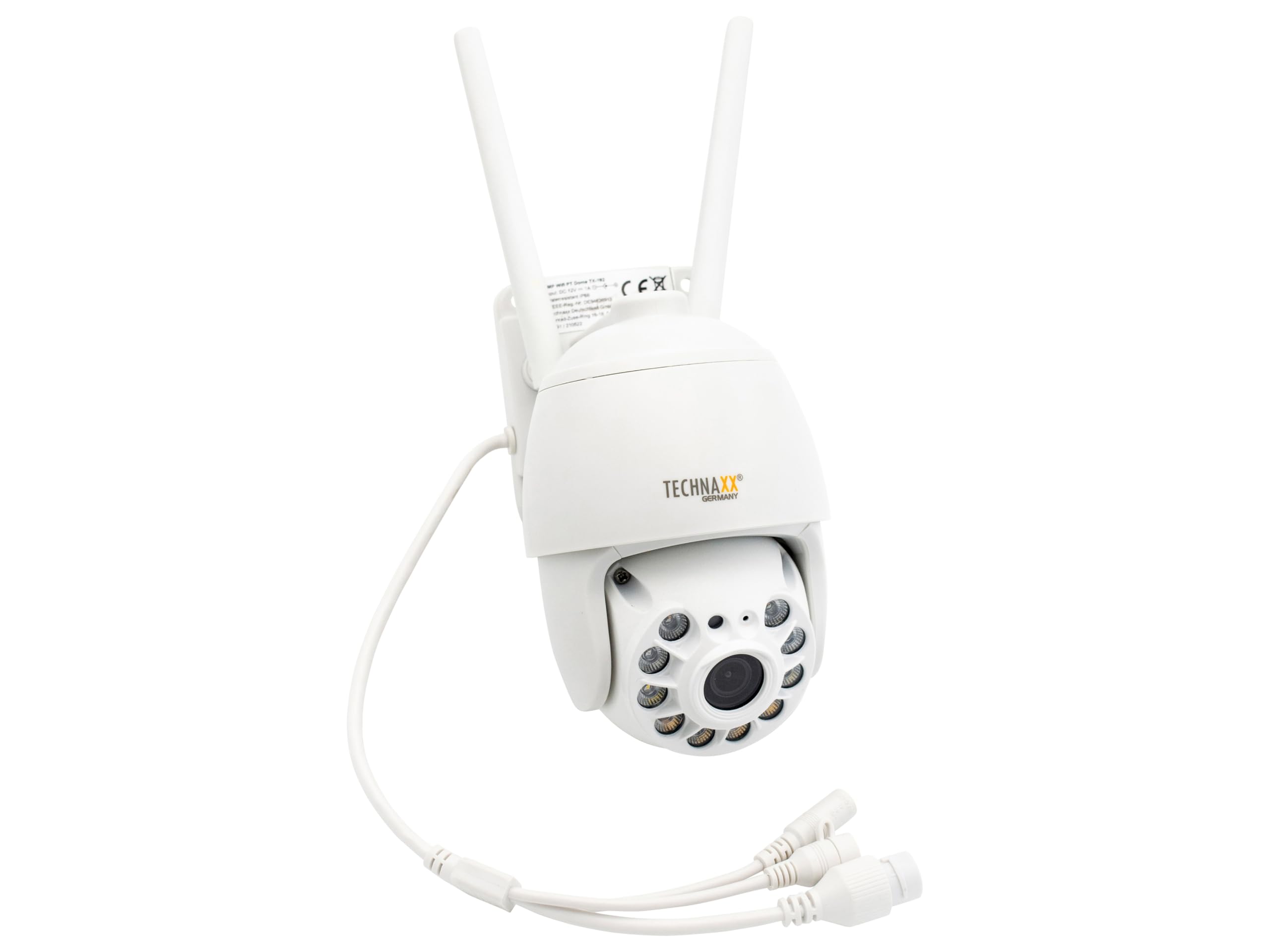 Technaxx Wildlife Camera with Motion Sensor Night Vision - PIR Sensor, IR LEDs for Night Shooting, Full HD Video, Photo, TFT Display - Test Winner Nature Wild Cam
