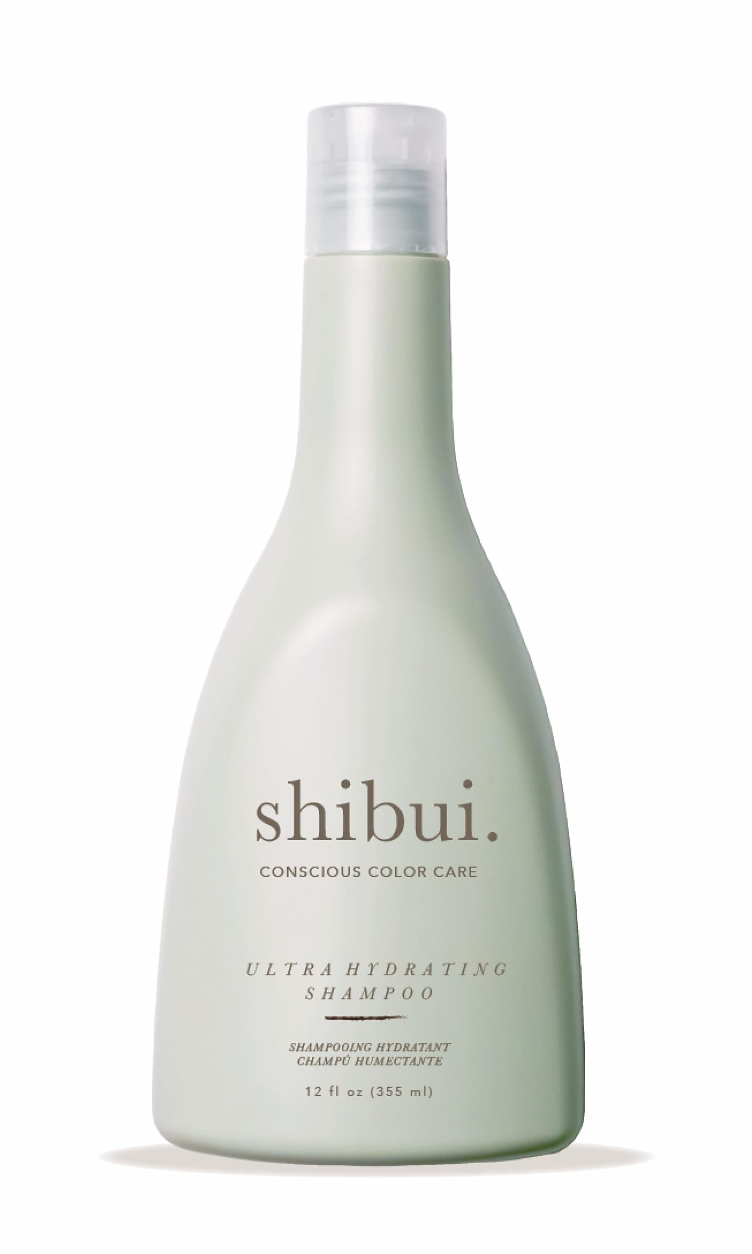 SHIBUI Conscious Color Care Ultra Hydrating Shampoo with Camellia & Lemongrass Oils - Silicone Free for Healthy and Clean Hair Medium to Coarse Fl Oz