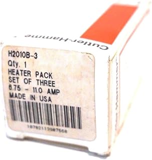 3 NEW CUTLER HAMMER H2010B-3 HEATER ELEMENTS H2010B3