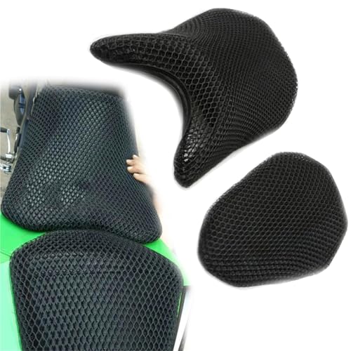 Funda para sillín de moto Kawasaki ZX-6R que repara el desgaste de la tela original