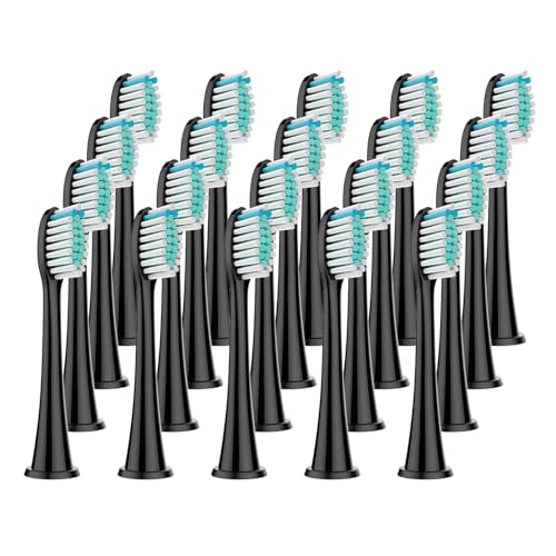 tBbvX \jbPA[ HX3/HX6/HX9V[YduV HX6064 ΉuVwbh 15/20(20Pcs Black)