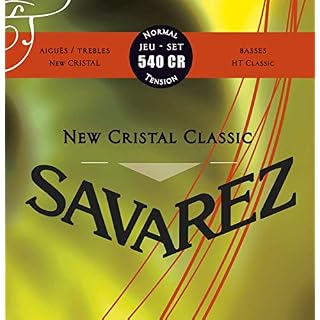 Savarez New Cristal Classic 540CR Jeu de Cordes pour Guitare classique - Les Beatles, Paul McCartney, John Lennon, RIngo Starr, George Harrison