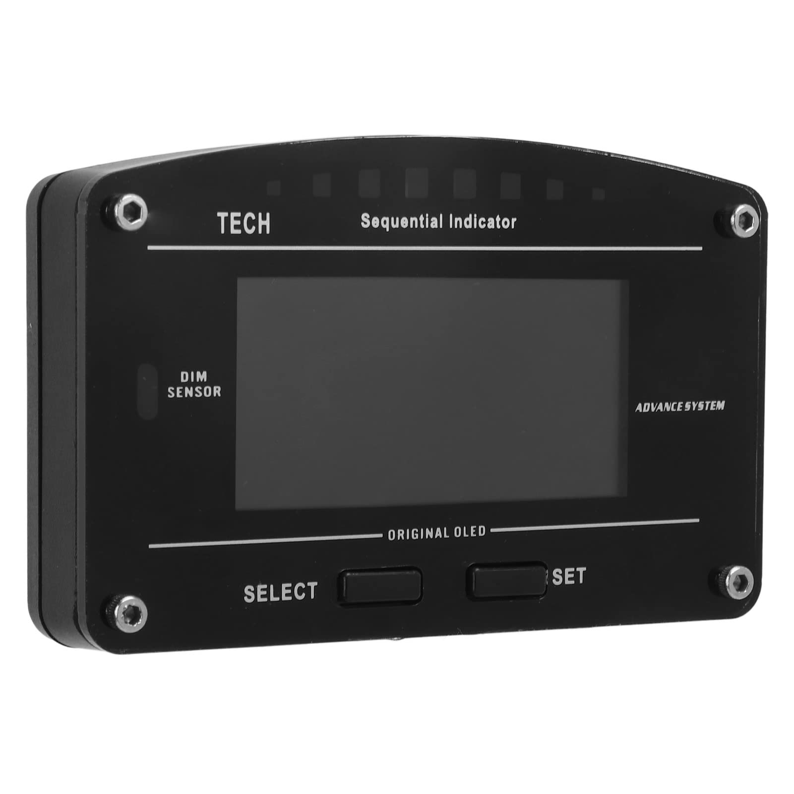 Indicador OBD2, Pantalla de Carrera de Tablero Multifuncional precisa para Coche