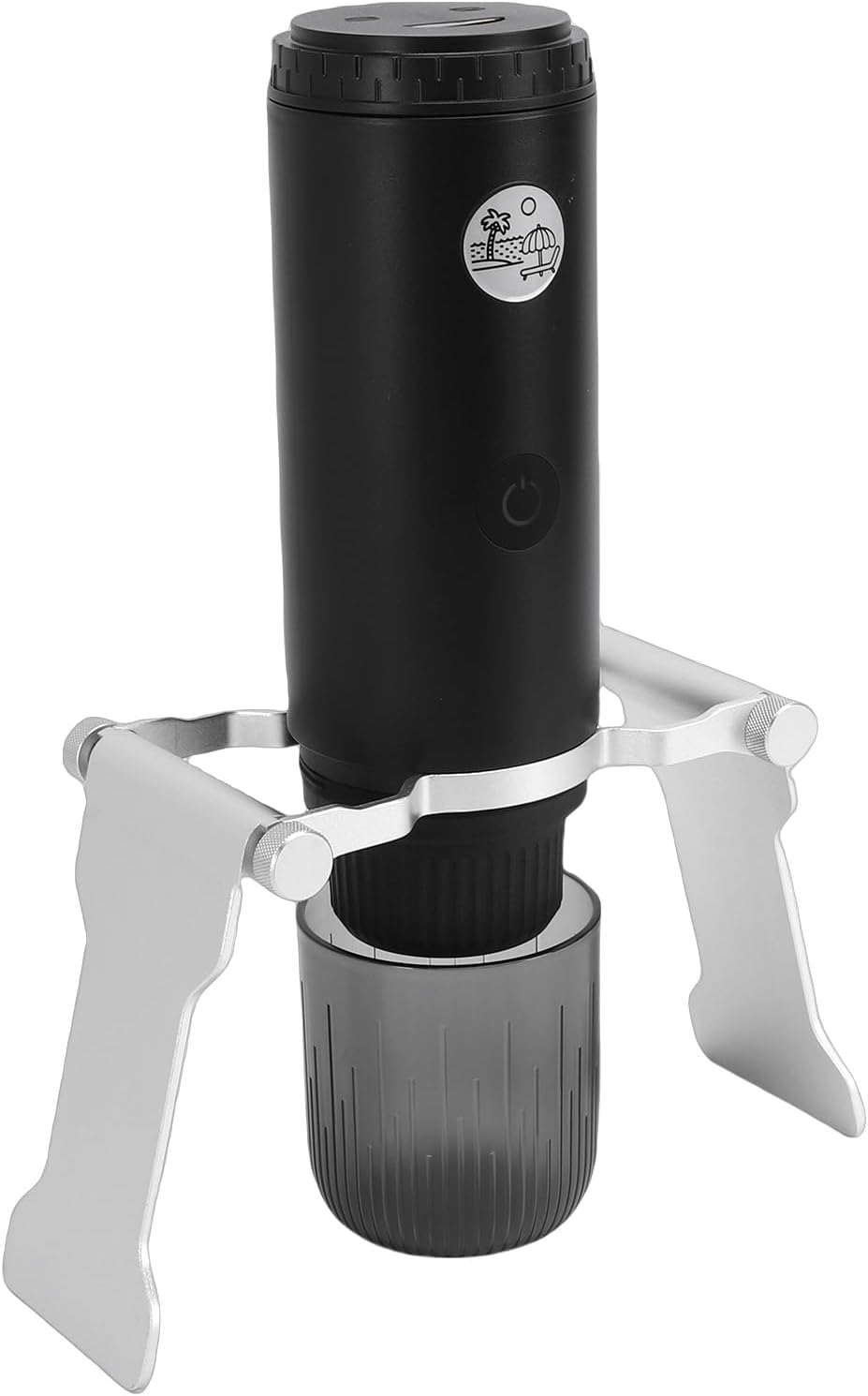 Cafetera Portátil 19 Bar con Batería Recargable para Cápsulas y Molido