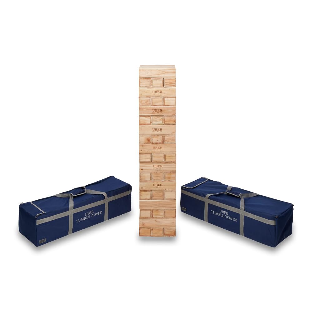 Uber Games Juego de Torre apilable, 55 kg, hasta 250 + cm de Alto