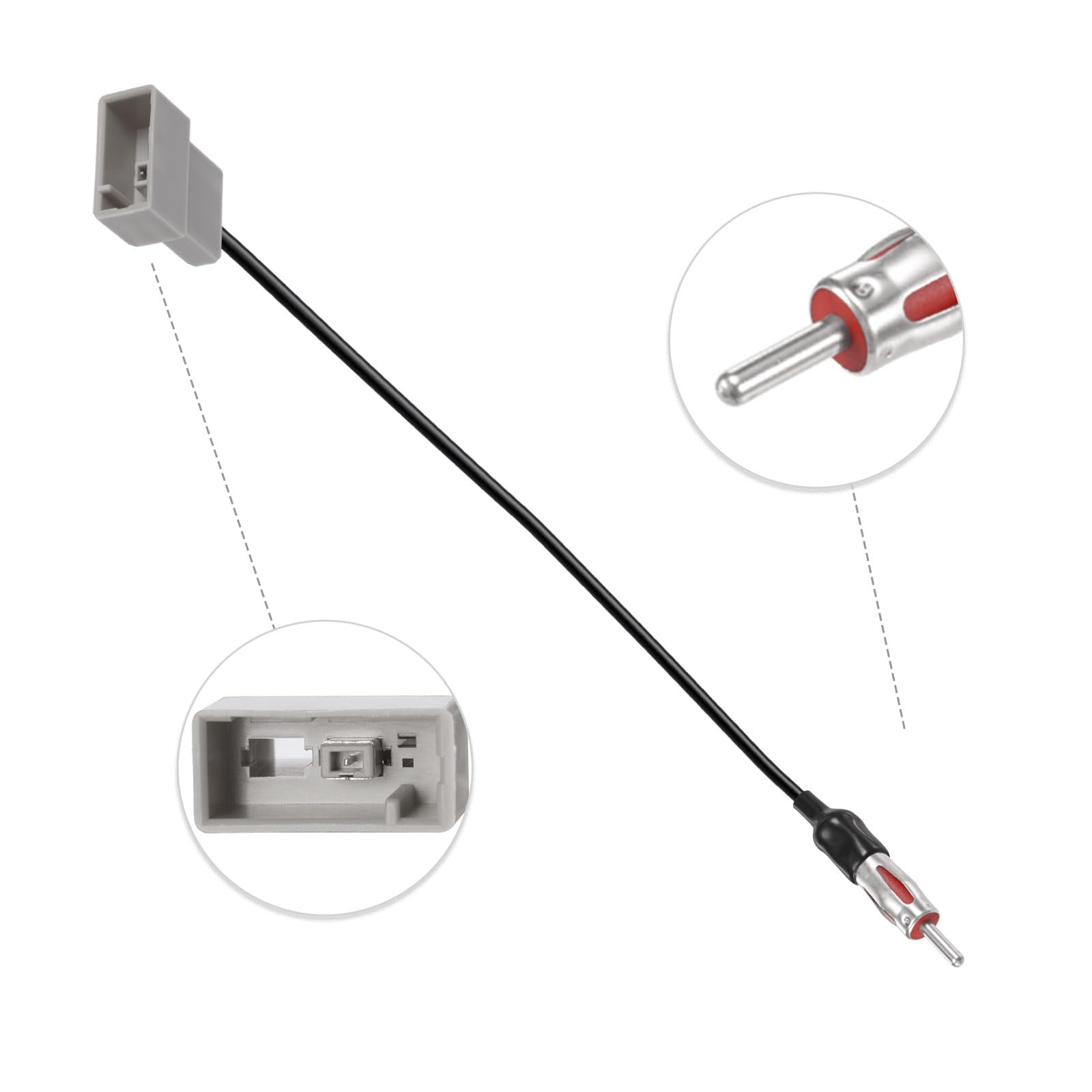 SZSAUTO Car Stereo Antenna Adapter Connertor ZA23