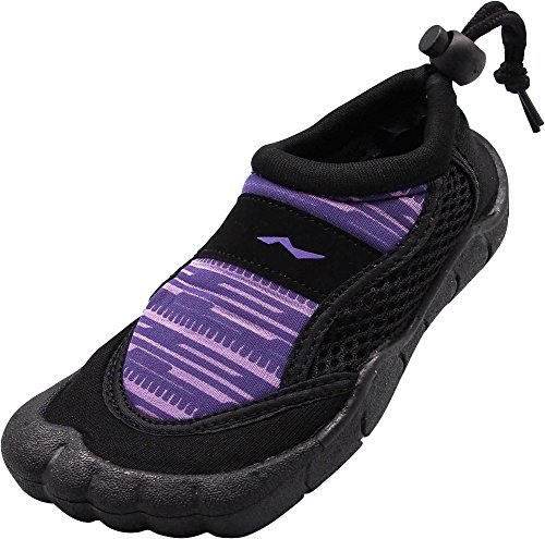 Image of NORTY Water Shoes for Boys and Girls - Swim Socks for Beach, Boat, and Pool - Skeletoe Barefoot Design - Cruise Ship Essentials for Kids - Hiking and Camping Footwear