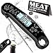 Instant Read Meat Thermometer Digital with Probe,BESTCROF Food Thermometer for Cooking&Grilling,Waterproof Grill Thermometer with Backlight&Calibration for Baking,Liquids,Candy&Air Fryer(Black/White) Instant Read Meat Thermometer Digital with Probe,BESTCROF Food Thermometer for Cooking&Grilling,Waterproof Grill Thermometer with Backlight&Calibration for Baking,Liquids,Candy&Air Fryer(Black/White)