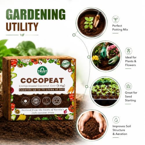 TrustBasket Premium Cocopeat 5kg - Image 5