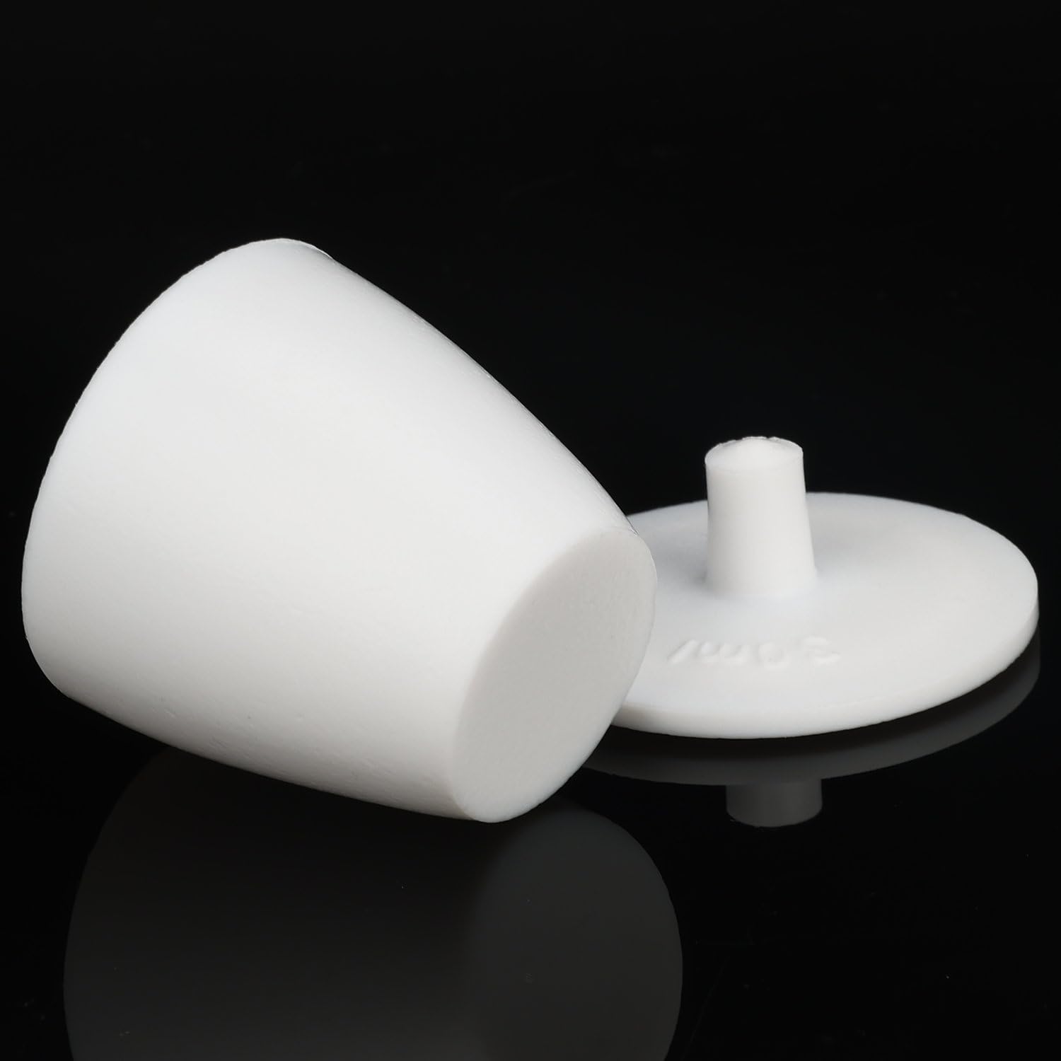 stonylab Creuset en PTFE, Bécher à Creuset en PTFE Haute Forme avec Couvercle de Couvercle, Résistant aux Acides et aux Alcalis, Résistant aux Hautes Températures, pour la Recherche en Laboratoire