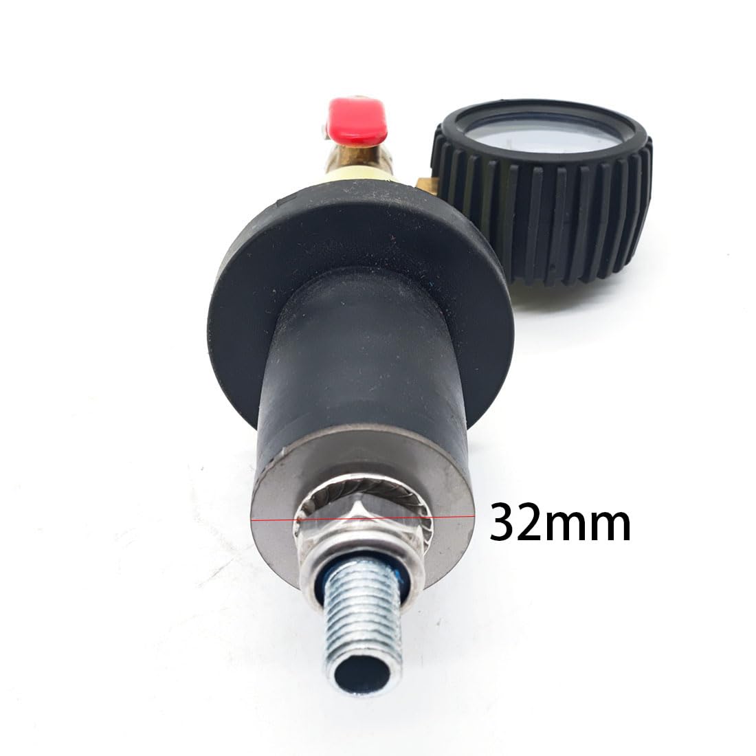 1PC Car Water Tank Rubber Plug Leak Test Suppression Pipe Clogging Leak Detection Tool Intercooler Service Head (32-38mm Pipe Available)
