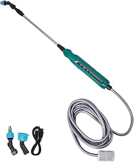 Electric Watering Wand - Portable Handheld 2000mAh with Hose