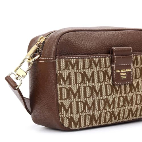 Da Milano brown leather sling bag – image 7
