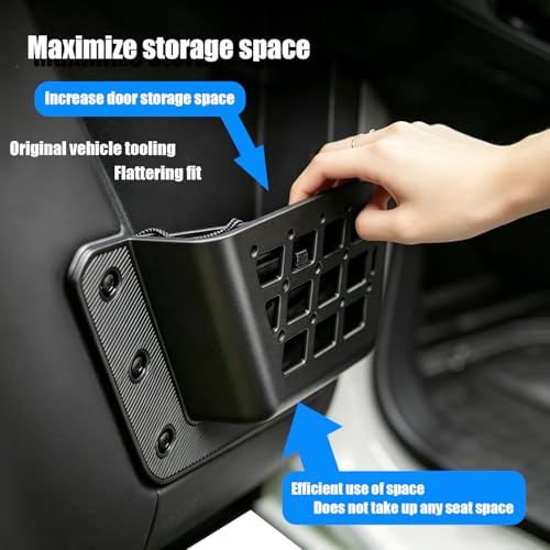 for Ford Bronco Side Door Storage Bags & Organizer Boxes 4Pcs (2021-2026) by moresound - Used condition - Image 4