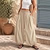 Pantalones Bombachos para Mujer yaoeye, de Pata Ancha, Casuales, Palazzo Boho, con Estampado de Flor de Luna, Elásticos, Cintura Alta 4