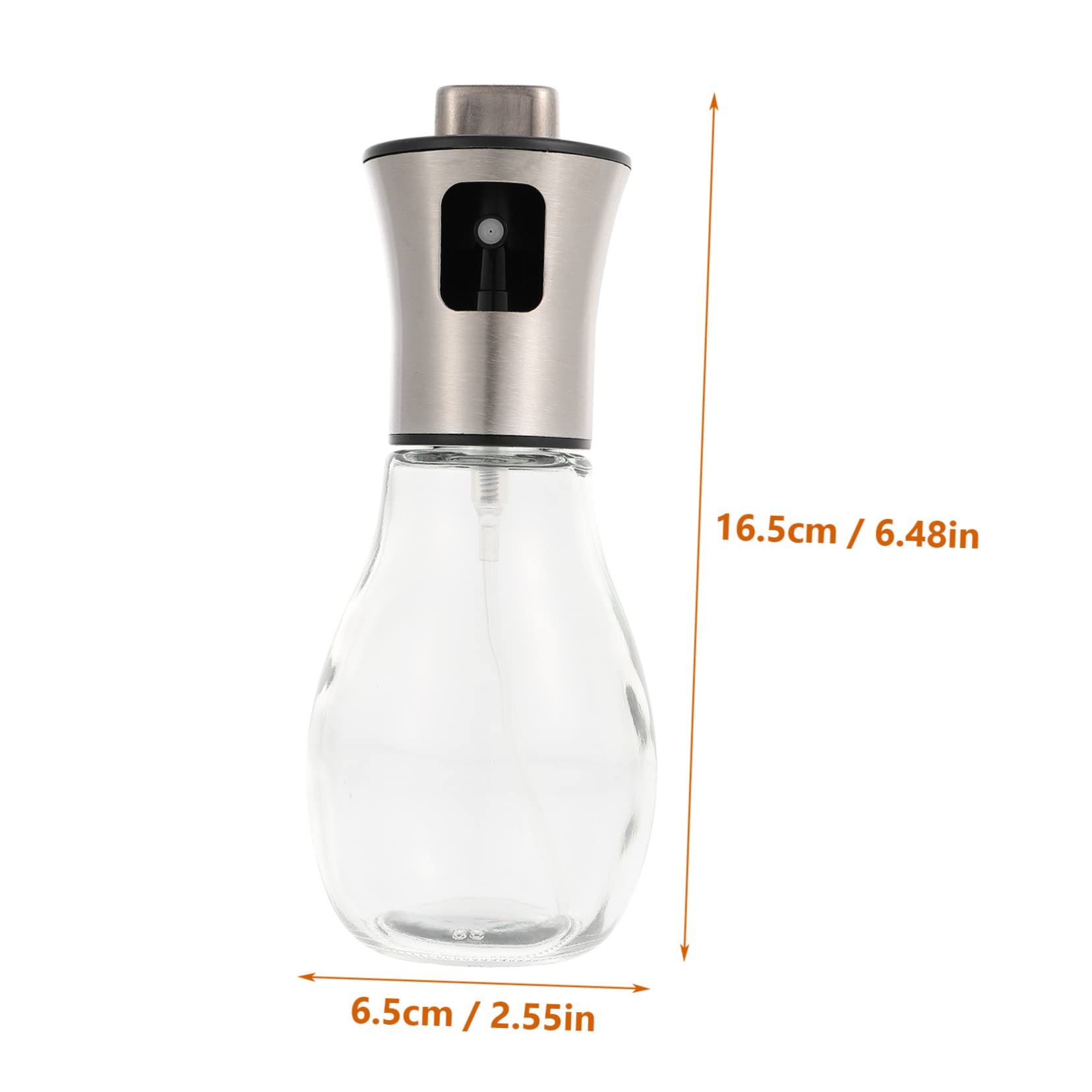 Cabilock Convenient Oil Spray Bottle Oil Dispenser Kitchen Spray Bottle for Cooking Household Low Calorie