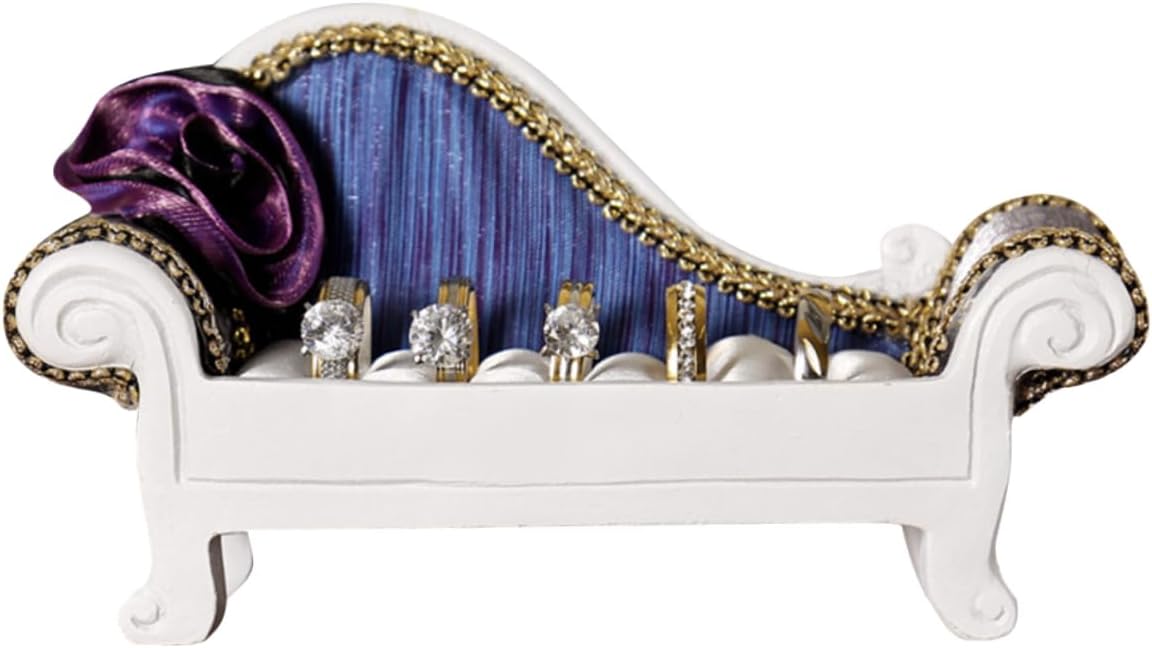 Sofa Model Resin Ring Display Stand for Desktop Jewelry Storage