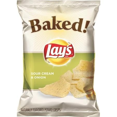 Lay's baked potato chips - sour Cream&onion (028400071796)