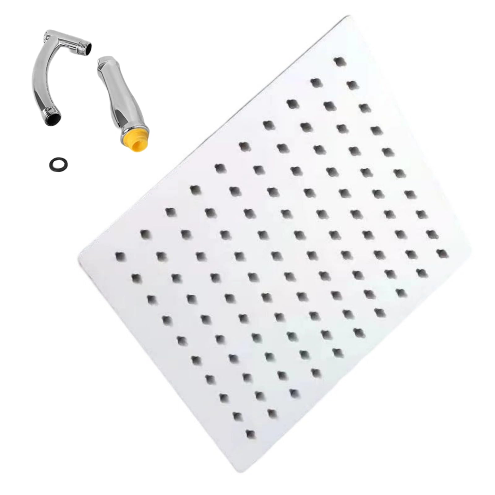 Flows Rainfalls Shower Head Stainless Steels Shower Head High Pressure Top Sprayer Bathroom Rainfalls Showerhead High Pressure Top Sprayer