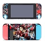鬼滅の刃 Switch スイッチカバー 保護カバー ハードケース コントローラー専用 汚れ防止 セパレート 薄型 キズ防止 ロッカーカバー 着脱簡単 衝撃吸収 全面保護