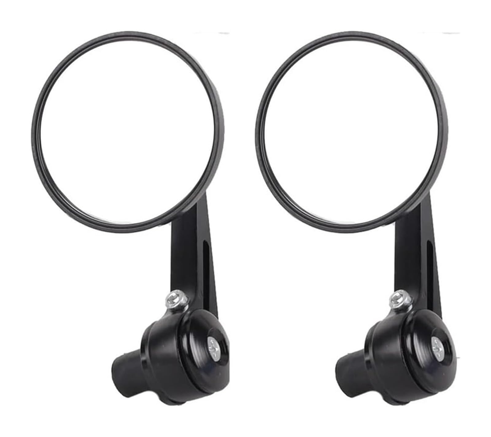 Espejo retrovisor para manillar de moto y scooter con diseño redondo de 7/8" 7
