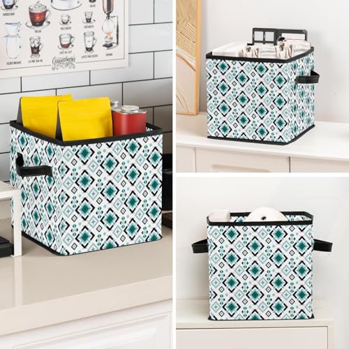 Cube de rangement pliable avec poignées solides pour linge et jouets - 8