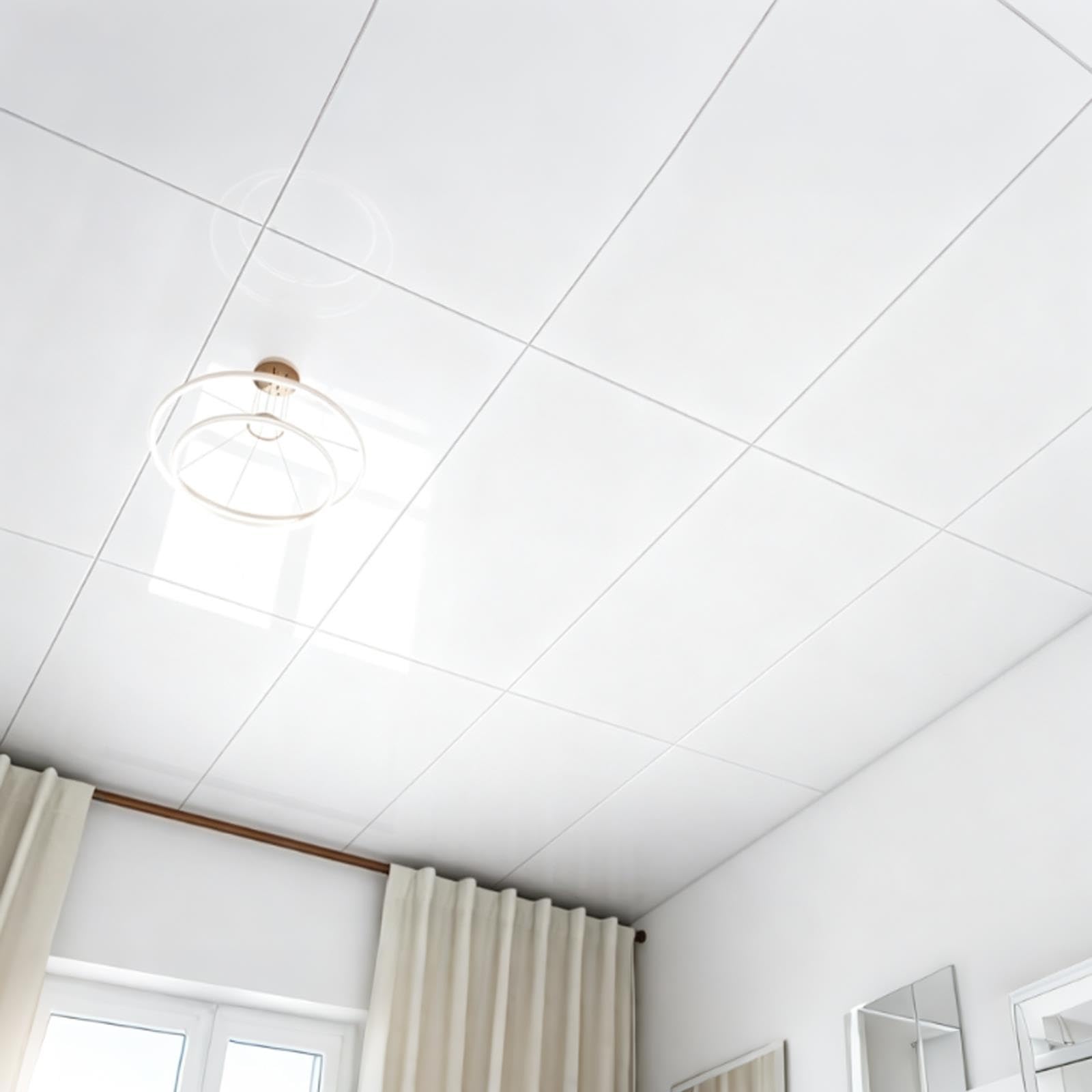 L'interno È Piastrellato Soffitto Impermeabile, Previene Rottura Della
