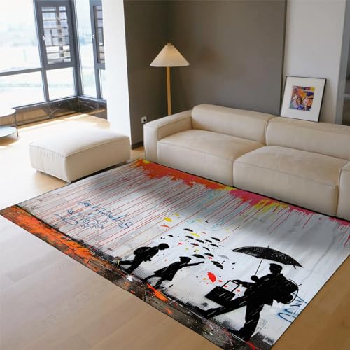 Tapis graffiti Banksy résistant pour relooker une chambre d'enfants - 3