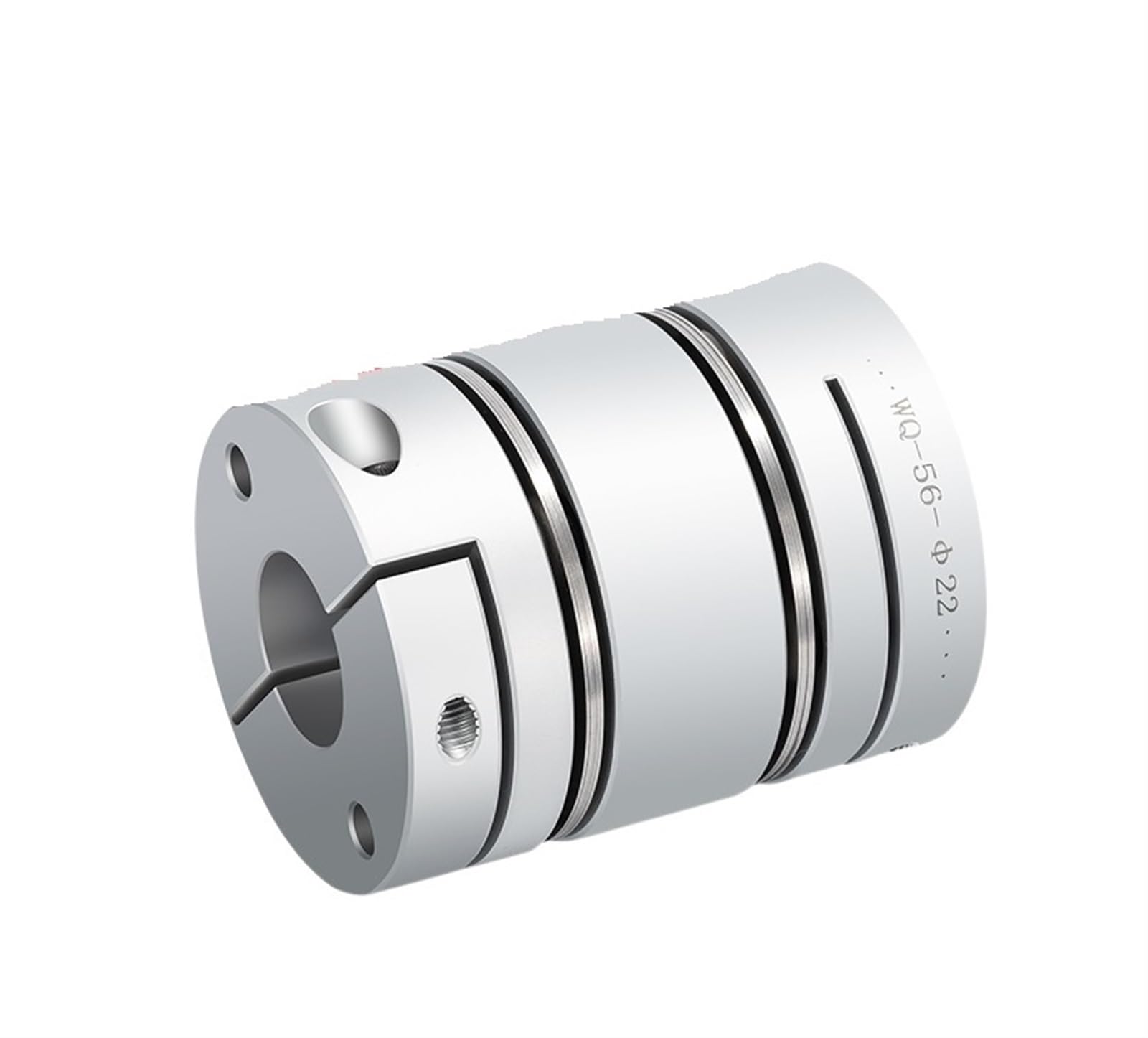 Rigid coupling,Stainless steel rigid coupling 1pcs D19L29 Aluminum Alloy Double Diaphragm Coupling Elastic Connector Ball Screw Step Motor Encoder Computer(4X5)