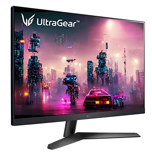 Image of (Refurbished) LG Ultragear Gaming Monitor 80 cm (31.5 Inches), FHD 1920 x 1080, 1ms, 165Hz, NVIDIA G-SYNC Compatible, AMD FreeSync Premium, HDR 10, sRGB 95% (Typ.), DP, HDMI, Headphone Out, 32GN50R (Black)