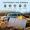 ALLPOWERS 400 Watt Portable Solar Panel Kit, 37.4V 400W Foldable Solar Panel for R1500 R2500 R4000, IP67 Waterproof for Power Station Off Grid RV Outdoor Camping, Plug and Play with Kickstands