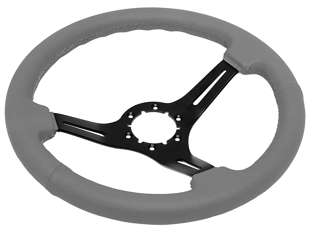 Amazon | Volante ST3060GRY ステアリングホイール-6ボルト(グレー