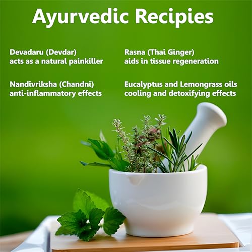 Image of Devkund Pain Relief Oil - Ayurvedic Herbal Oil for Knee, Back & Joint Pain Relief, Muscle Stiffness & Inflammation Support, 100% Natural Pain Care for Men & Women