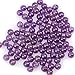 LPBeads 100PCS 8mm Natural Amethyst Beads Gemstone Round Loose Beads for Jewelry Making with Purple Stretch Cord