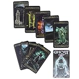 Cryfokt Unique Tarot Card Deck, Fate Divination Tarot Deck, Fortune Telling Tarot Card Board Game for Beginner and Enthusiasts for Conveying Exciting Information and Suggestions