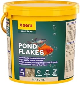 sera Pond Flakes Hauptfutter für Teichfische 3,8 L
