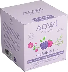 Chá Sowl Feminine para Desinchar TPM e Beleza 10 sachês