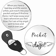 Inspirational Keyring Gifts: When someone needs a little reminder that they can do this no matter what, this wish pocket hug coin shows them that you're always there to support them and that you're thinking of them. Send a hug to a loved one with a l...