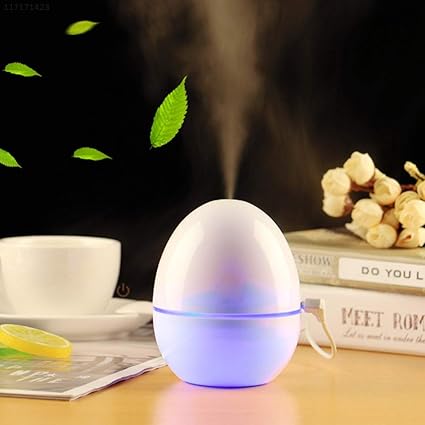 UBERSWEET 074E 200ml Car Portable Air Purifier Egg Shape 2W DC-5V Car Humidifier