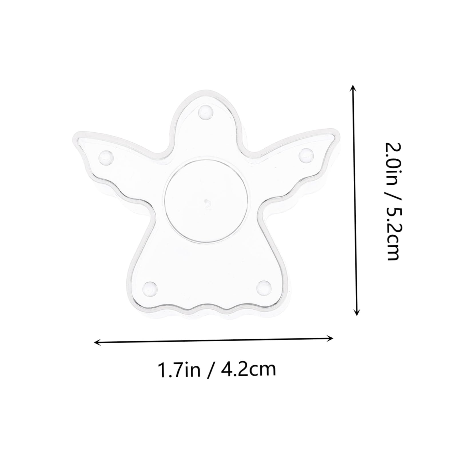 Gogogmee 20pcs Christmas Candle Shells Tool for Holiday Decorations Stylish Plastic Holder for Tea Light Candles for Festive Crafts and Relaxing Moments