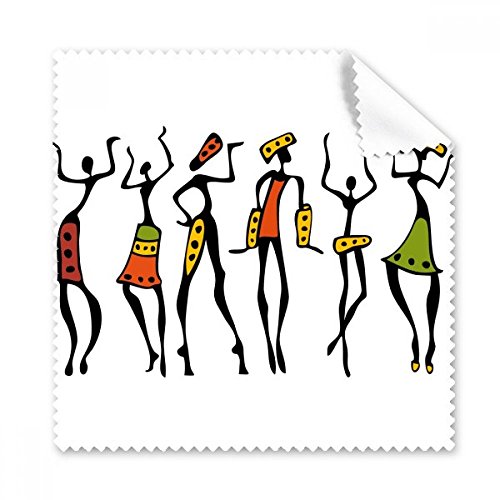 Chiffon de nettoyage pour écran éliminant les traces de doigts avec style Afrique primitive