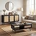 IDEALHOUSE Living Room Table Sets of 2, Includes 47